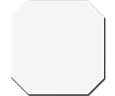 CE.SI. Metro Ottagono Bianco 20x20 Matt. 