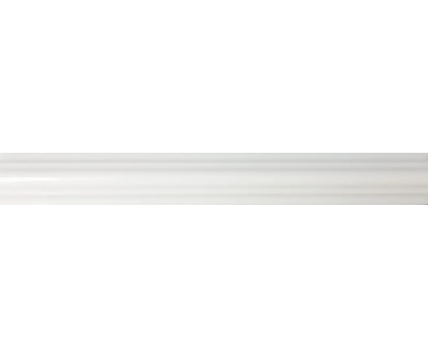 Retro obklad Brennero Ricordi Profilo Bianco 2,5x20  - bílá (skladem)