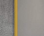 Gelco Vario Gold Matt Jednodílná Sprchová Zástěna K Instalaci Ke Stěně, Sklo Nordic, 800 Mm