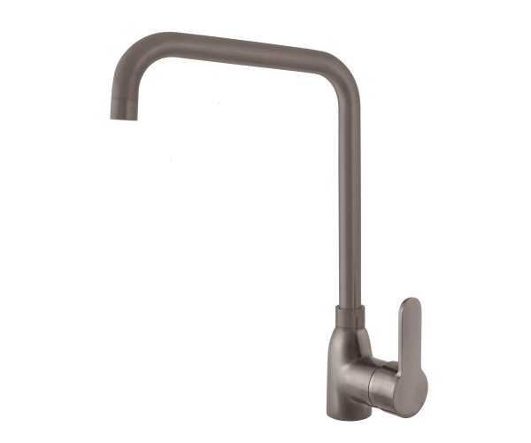 Dřezová baterie ZAMBEZI METAL GREY - kartáčovaná 3/8" ZA007.0/5MGK