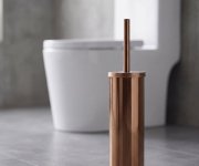 Sapho X-round Copper Wc štětka Na Postavení, Měď Mat
