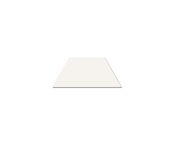 Obklad Tonalite Trapez Glossy Gesso 23x10 - bílá