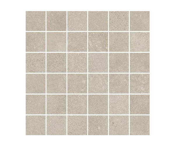 Mozaika jako beton Cerdomus Concrete Art Mosaico Sabbia 30x30 Matt.  - béžová
