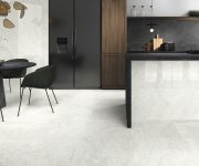 Dlažba jako mramor APE Agate White Lap. Rett. 60X120 - bílá