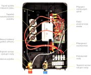Průtokový Tlakový Ohřívač Vody HAKL 3kdl, Příkon 7-21 Kw, Bílý PO-HA3KDL3210