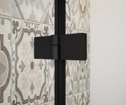 Gelco Trinity Black Obdélníkový Sprchový Kout 1100x1000mm, čiré Sklo, Pravé