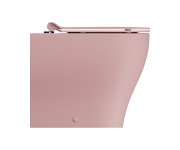 Gsi Tono Wc Mísa Stojící, Geniusflush, 36x53cm, Spodní/zadní Odpad, Blush Dual-mat