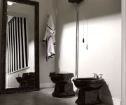 Kerasan Retro Wc Mísa Stojící, 38,5x59cm, Zadní Odpad, Bílá