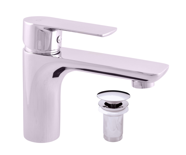 Umyvadlová baterie  s výpustí VLTAVA Chrom 1/2" VT427.5K