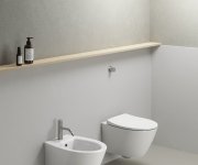 Gsi Modo Závěsná Wc Mísa, Swirlflush, 37x52cm, Bílá Extraglaze
