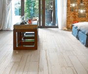 Dlažba jako dřevo Sant Agostino Blendart White Craft RT 30x120 - bílá