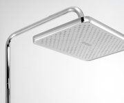 Aqualine Flery Sprchový/vanový Sloup S Pákovou Baterií, Otočné Ramínko, Chrom