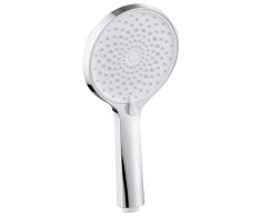 Sapho Ruční Masážní Sprcha, 4 Režimy Sprchování, Silikon Trysky, Průměr 123mm, Chrom