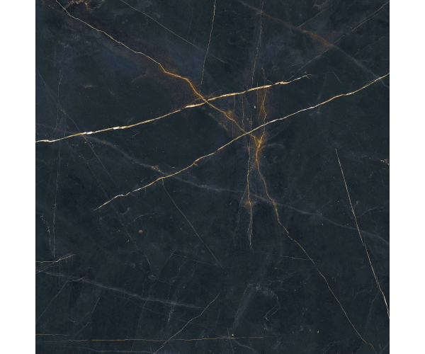 Dlažba jako mramor ABK Sensi 900 Precious Black ant. 3D 120x120 Lux. Rett. - černá