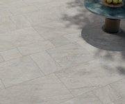 Dlažba jako kámen Caesar Quartz Essence Rocky 30x60 Rett. - šedá