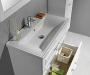 Aqualine Favolo Umyvadlová Skříňka 86,5x60x44,6cm, Bílá Mat