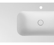 Sapho Aruba Umyvadlo, Rockstone, 200x51,5cm, Pravé, Bílá Mat