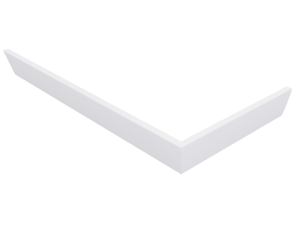 Polysan Karia 80x70 Rohový Panel, Výška 11cm, Levý