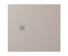 Polysan Treneca Vanička Z Litého Mramoru S Možností úpravy Rozměru, 110x100cm, Béžová Mat