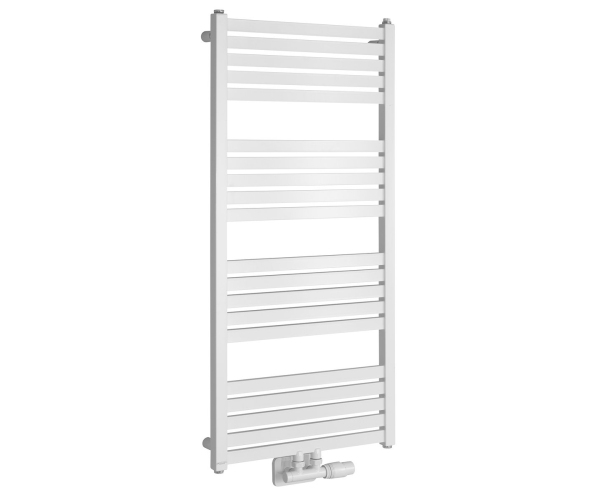 Bruckner Grunt Otopné Těleso Rovné 500x1050 Mm, Středové Připojení, Bílá