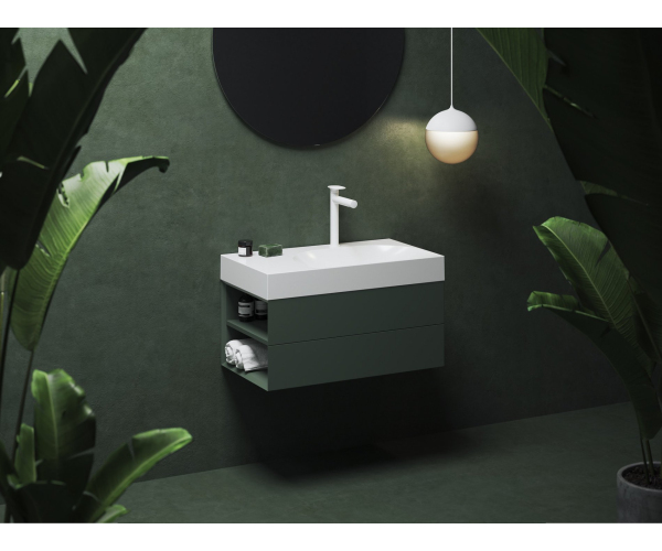 SD Lite 80 L/P skříňka pod umyvadlo - SD Lite 80 L skříňka pod umyvadlo Grey Green
