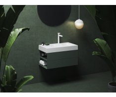 SD Lite 80 L/P skříňka pod umyvadlo - SD Lite 80 L skříňka pod umyvadlo Grey Green