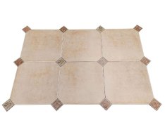 Borja RusNatCer Sapporo Ocre Rombo 44,7x44,7