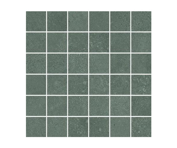 Mozaika jako beton Cerdomus Concrete Art Mosaico Bosco 30x30 Matt.  - zelená