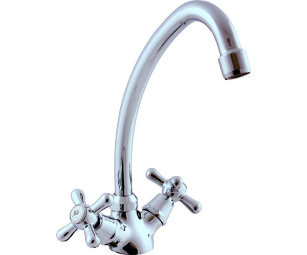 Dřezová baterie pro nízkotlaké ohřívače Chrom 3/8" EM113.0/1