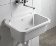 Aqualine Závěsná Výlevka 55x34cm, Plast, Bílá