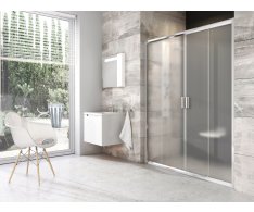 Sprchové dveře Blix BLDP4 - BLDP4 160, lesk+grape