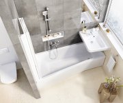 Tyč s posuvným držákem sprchy 66,5 cm - 972.00CR Sprchová tyč s držákem, chrom X07P012