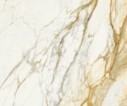 Dlažba jako mramor Marca Corona Scultorea Calacatta Vena Antica 120x278 Luc. Rett. - bílá