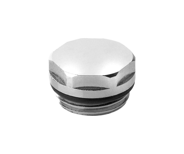 Aqualine Záslepka K Radiátoru 1/2", Chrom