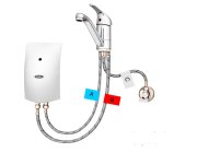 Průtokový Beztlakový Ohřívač Vody Hapl, Příkon 4,5 Kw, S Pákovou Stojánkovou Baterií PO-HAPLSOL3113P21-4,5kW