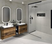 Sapho Manor Zrcadlo S Led Osvětlením 50x100cm