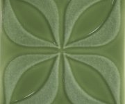 Vzorovaný dekor Aleluia Urban Atelier Decor Glam Menta 10x10 - zelená