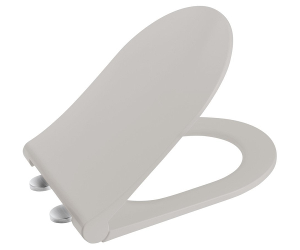 Sapho Brilla Wc Sedátko, Slim, Soft Close, Latte Mat