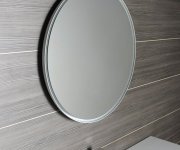 Sapho Float Kulaté Zrcadlo S Led Podsvícením ø 74cm, Bílá