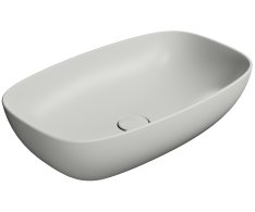 Gsi Nubes Keramické Umyvadlo Na Desku 60x38cm, Cenere Mat