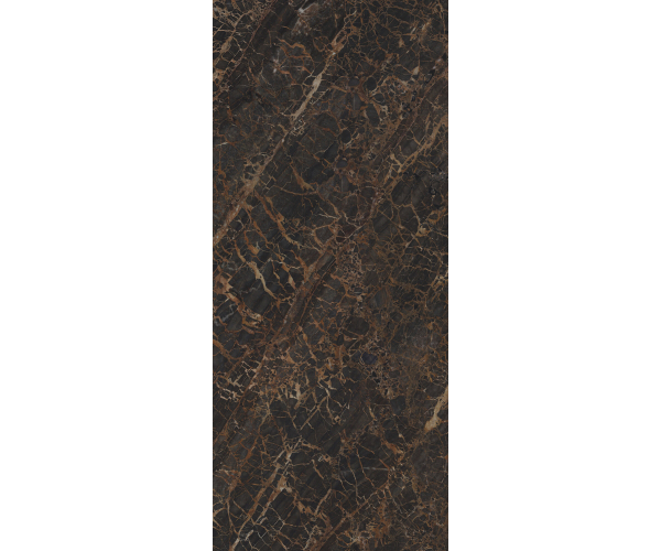 Dlažba jako mramor APE Portoro Gold Pol. Rett. 120x280 - hnědá