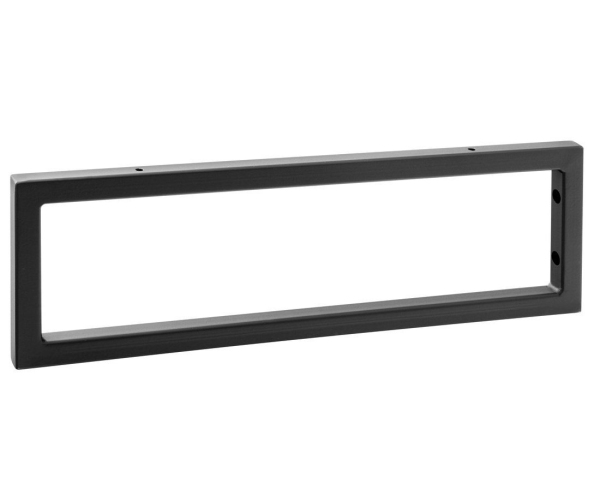 Aqualine Podpěrná Konzole 440x150x20mm, Lakovaná Ocel, černá Mat, 1 Ks