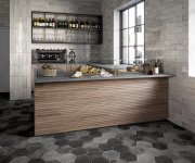 Obklad jako kámen CIR Fuoritono Bianco 10x30 - šedá