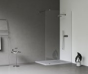 Sprchový kout Walk-In model Wall - Walk-In Wall Set 140, lesk+transparent GW9WM0C0SZ1