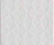 Vzorovaný dekor Aleluia Urban Atelier Decor Glam Branco 10x10 - bílá