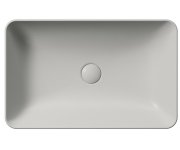 Gsi Nubes Keramické Umyvadlo Na Desku 60x38cm, Cenere Mat