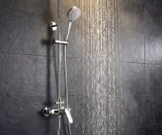 Aqualine Lotta Sprchový Sloup S Pákovou Baterií, Chrom