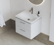 Umyvadlo Balance - Umyvadlo Balance 60, s otvorem pro baterii, bez přepadu, bílá XJX01260000