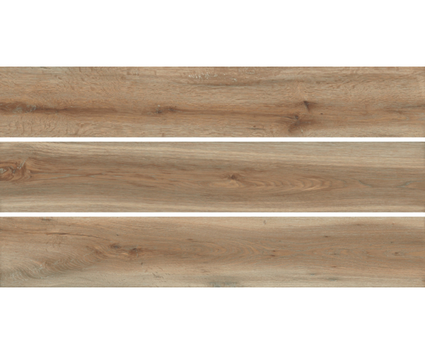 Dlažba jako dřevo Sant Agostino Barkwood Natural RT 20x120 - hnědá