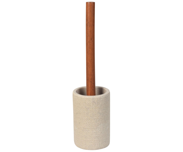 Sapho Craft Wc štětka Na Postavení, Acacia/béžová